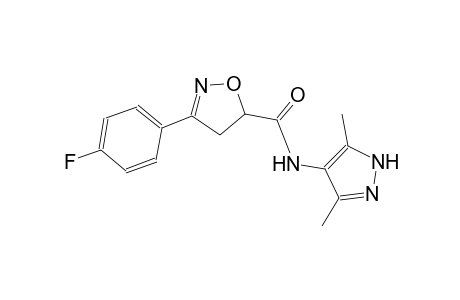 5-isoxazolecarboxamide, N-(3,5-dimethyl-1H-pyrazol-4-yl)-3-(4-fluorophenyl)-4,5-dihydro-