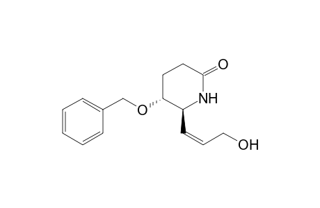 (5R,6S)-5-benzoxy-6-[(Z)-3-hydroxyprop-1-enyl]-2-piperidone