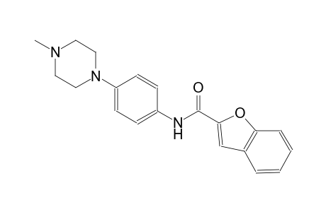 N-[4-(4-methyl-1-piperazinyl)phenyl]-1-benzofuran-2-carboxamide