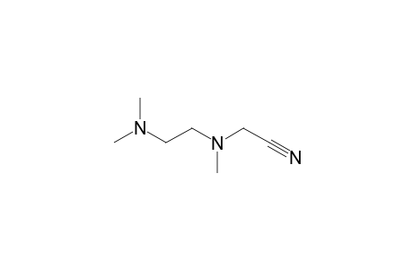 2-((2-(dimethylamino)ethyl)(methyl)amino)acetonitrile