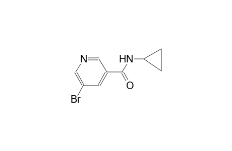 5-Bromo-N-cyclopropyl-nicotinamide