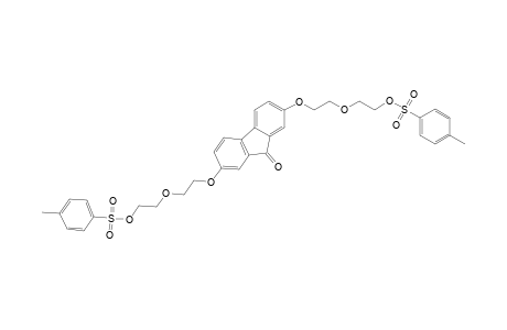 2-{2-{{7-{2-{2-{[(4-methylphenyl)sulfonyl]oxy}ethoxy}ethoxy}-9-oxo-9H-fluoren-2-yl}oxy}ethoxy}ethyl 4-methylbenzrnesulfonate