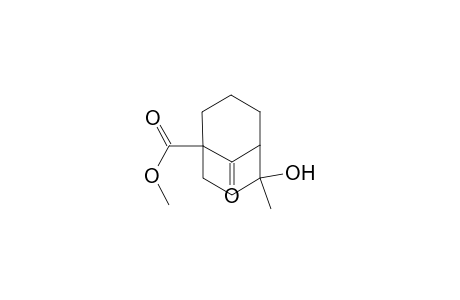 Carbomethoxy-4-hydroxy-4-methylbicyclo[3.3.1]nonan-9-one
