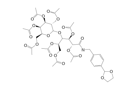 N-[4-(1,3-DIOXACYCLOPENT-2-YL)-BENZYL]-OCTA-O-ACETYLLACTOBIONAMIDE
