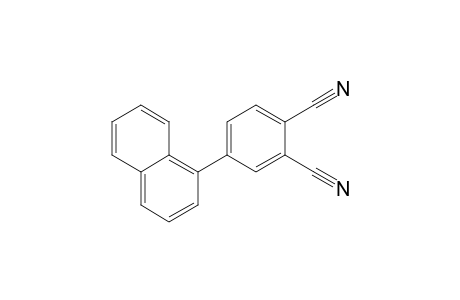 1,2-Benzenedicarbonitrile, 4-(1-naphthalenyl)-