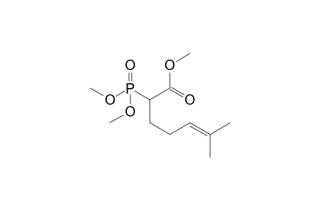 Methyl 2-(dimethoxyphosphoryl)-6-methylhept-5-enoate