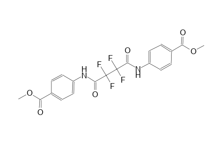 methyl 4-({2,2,3,3-tetrafluoro-4-[4-(methoxycarbonyl)anilino]-4-oxobutanoyl}amino)benzoate