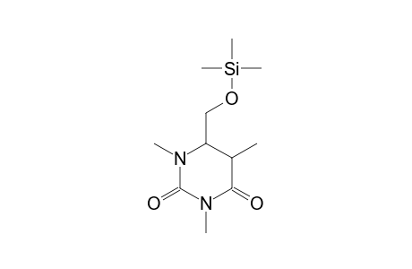1,3,5-trimethyl-6-(trimethylsilyloxymethyl)-1,3-diazinane-2,4-dione