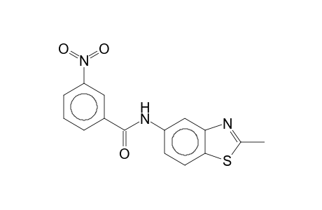 N-(2-Methyl-1,3-benzothiazol-5-yl)-3-nitrobenzamide