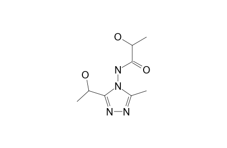 4-(1-HYDROXYETHANECARBONYLAMINO)-3-(1-HYDROXYETHYL)-5-METHYL-1,2,4-TRIAZOLE