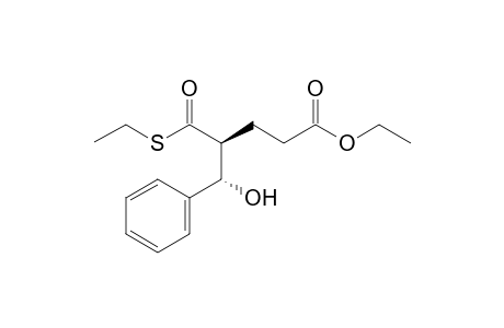 (4S,5S)-4-(ethylthio)carbonyl-5-hydroxy-5-phenyl-valeric acid ethyl ester