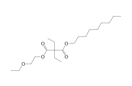 Diethylmalonic acid, 2-ethoxylethyl nonyl ester