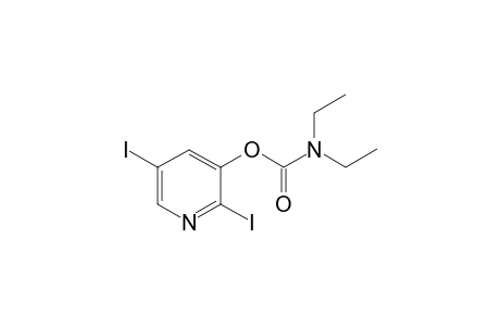 N,N-diethyl-2,5-diiodo-3-pyridyl O-carbamate