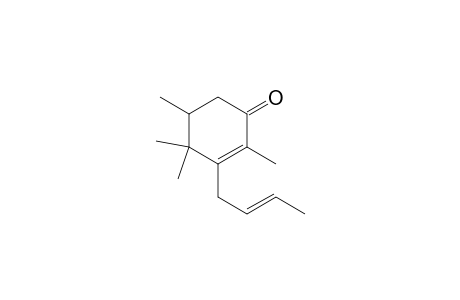 2-Cyclohexen-1-one, 3-(2-butenyl)-2,4,4,5-tetramethyl-, (E)-