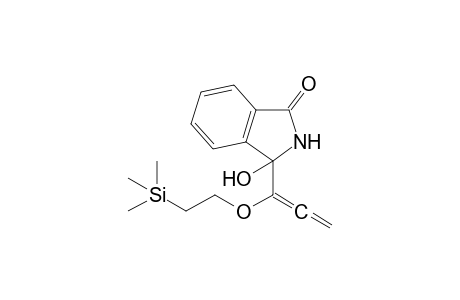 3-Hydroxy-3-[1-(2-trimethylsilylethoxy)propa-1,2-dienyl]isoindolin-1-one