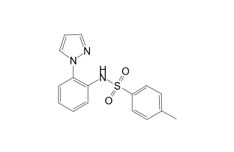 N-{2-(1H-Pyrazol-1-yl)phenyl}-4-methylbenzenesulfonamide