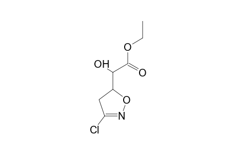 Ethyl (3-chloro-4,5-dihydro-5-isoxazolyl)(hydroxy)acetate