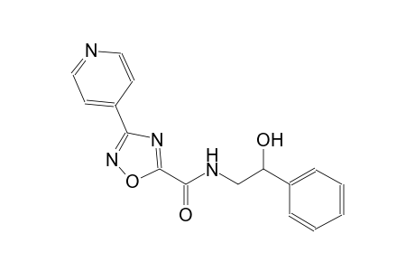 1,2,4-oxadiazole-5-carboxamide, N-(2-hydroxy-2-phenylethyl)-3-(4-pyridinyl)-