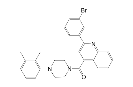 2-(3-bromophenyl)-4-{[4-(2,3-dimethylphenyl)-1-piperazinyl]carbonyl}quinoline