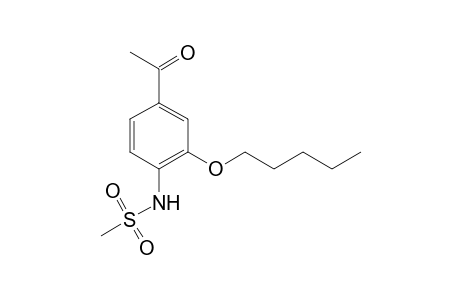 N-(4-acetyl-2-pentoxyphenyl)methanesulfonamide