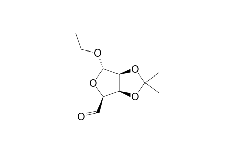 ETHYL_2,3-O-ISOPROPYLIDENE-ALPHA-D-LYXO-PENTODIALDO-1,4-FURANOSIDE