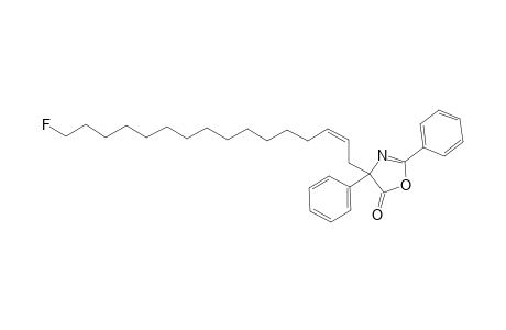 4-[(2Z)-Fluorohexadec-2-enyl]-2,4-diphenyloxazol-5(4H)-one