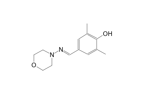 2,6-dimethyl-4-[(E)-(4-morpholinylimino)methyl]phenol