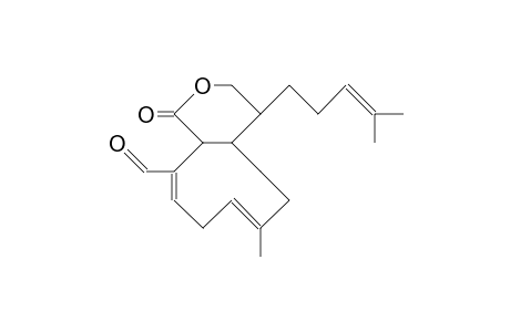 (2R,3R,6E,9E,10R)-17-Xenic-6,9,13-trien-1-al-18-oic acid, lactone