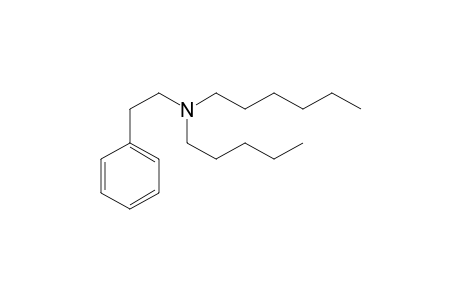 N-Hexyl-N-pentylphenethylamine