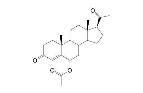 3,20-Dioxopregn-4-en-6-yl acetate