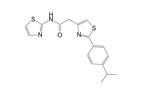 4-thiazoleacetamide, 2-[4-(1-methylethyl)phenyl]-N-(2-thiazolyl)-