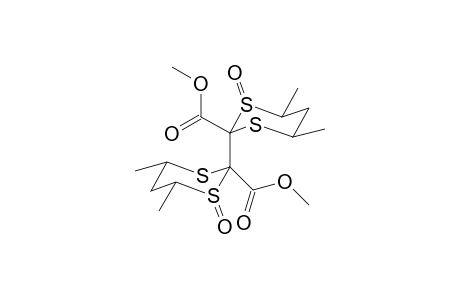 2,2'-R,S-[(r-2-Carbomethoxy-cis-4,cis-6-diimethyl-1,3-dithianyl trans-oxide)-r-2'-carbomethoxy-cis-4',cis-6'-dimethyl-1',3'-dithiane, trans-oxide]