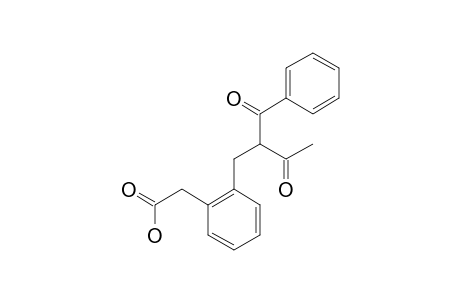 2-(2-[2-BENZOYL-3-OXOBUTYL]-PHENYL)-ACETIC-ACID