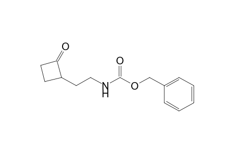 Benzyl N-[2-(2-oxocyclobutyl)ethyl]carbamate