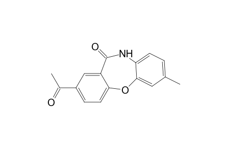 2-Acetyl-7-methyldibenzo[b,f][1,4]oxazepin-11(10H)-one
