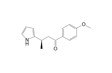 (R)-(-)-1-(4-Methoxyphenyl)-3-(1H-pyrrol-2-yl)butan-1-one