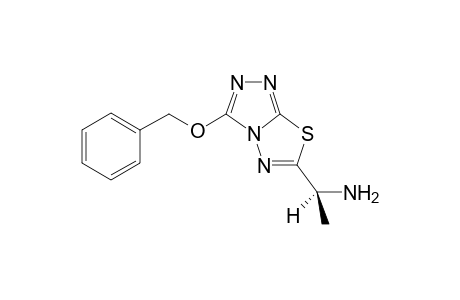 1-{3'-(Benzyloxy)-[1,2,4]triazolo[3,4-b]thiadiazol-6'-yl}-ethylamine