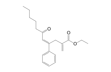 Ethyl (E)-2-Methylene-6-oxo-4-phenyl-4-undecenoate