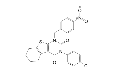 3-(4-chlorophenyl)-1-(4-nitrobenzyl)-5,6,7,8-tetrahydro[1]benzothieno[2,3-d]pyrimidine-2,4(1H,3H)-dione