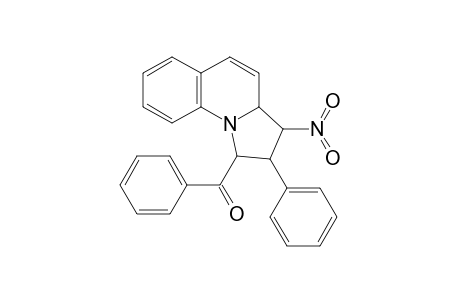 (3-nitro-2-phenyl-1,2,3,3a-tetrahydro-pyrrolo[1,2-a]quinolin-1-yl)-phenyl-methanone