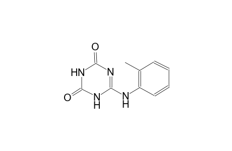 1,3,5-Triazine-2,4(1H,3H)-dione, 6-(2-methylphenylamino)-