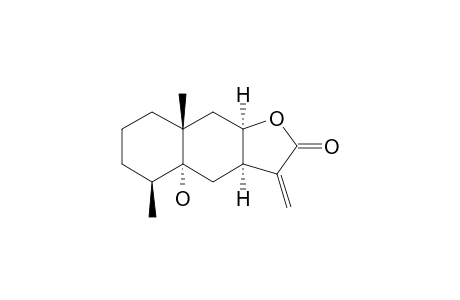 RACEMOSALACTONE_A;5-ALPHA-HYDROXYEUDESM-11-(13)-EN-12,8-BETA-OLIDE