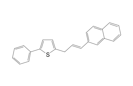 2-Phenyl-5-[(2E)-3-(2-naphthyl)-2-propen-1-yl]-thiophene
