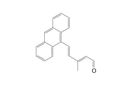 2,4-Pentadienal, 5-(9-anthracenyl)-3-methyl-, (E,E)-