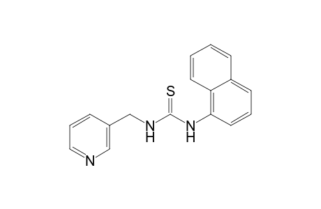 1-(1-naphthyl)-3-[(3-pyridyl)methyl]-2-thiourea
