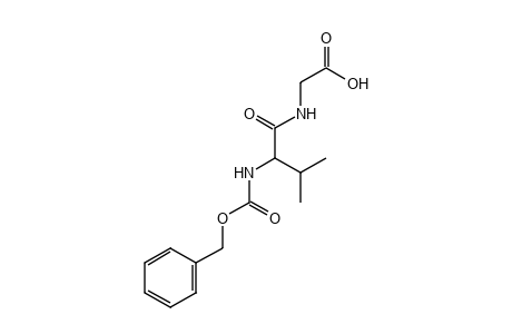 DL-N-(N-CARBOXYVALYL)GLYCINE, N-BENZYL ESTER