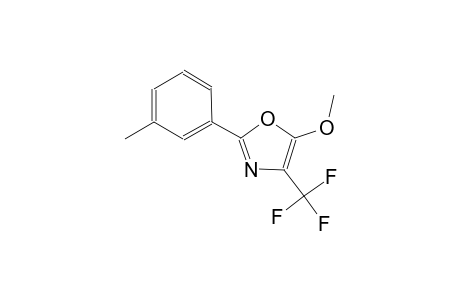 methyl 2-(3-methylphenyl)-4-(trifluoromethyl)-1,3-oxazol-5-yl ether