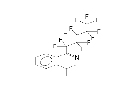 1-UNDECAFLUOROPENTYL-4-METHYL-3,4-DIHYDROISOQUINOLINE