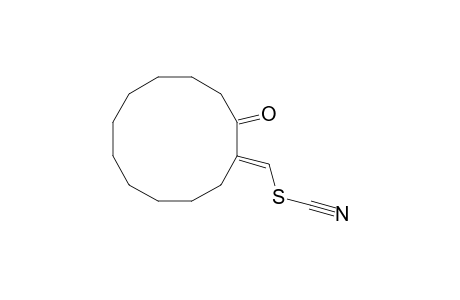 Thiocyanic acid, (2-oxocyclododecylidene)methyl ester