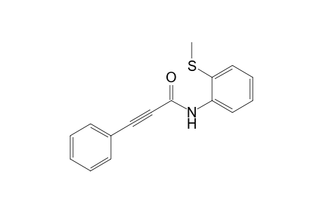 N-[2-(Methylthio)phenyl]-3-phenylpropiolamide